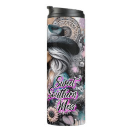 キュートウェスタン女性のカーボーイ タンブラー