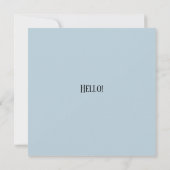 キュートウェルシュ縁どコリーシェプドッグカスタム文字カード (裏面)