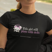 キュートウォメンズパラノーマル捜査官幽霊狩り Tシャツ