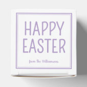 キュートウォーターカラーイースターバニーハッピーイースター フェイバーボックス (上部)