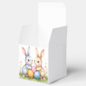 キュートウォーターカラーイースターバニーハッピーイースター フェイバーボックス (オープン)