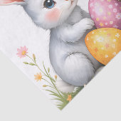 キュートウォーターカラーイースターバニーハッピーイースター 薄葉紙 (詳細)