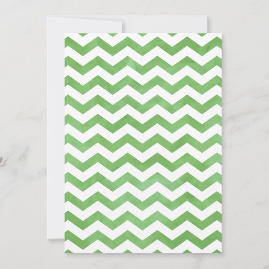 キュートウォーターカラーサファリアニマルズ誕生日招待状 招待状 (裏面)