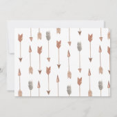 キュートウォーターカラーテペキャンプ誕生日 サンキューカード (裏面)