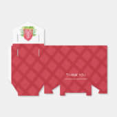 キュートウォーターカラーファーム誕生日 パーソナライズされた フェイバーボックス (折り畳みなし)