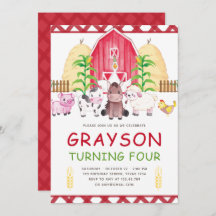 キュートウォーターカラーファーム誕生日