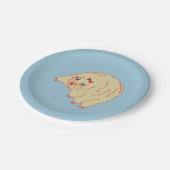 キュートウォーターベアターディグレードアニメ紙プレート ペーパープレート (アングル)