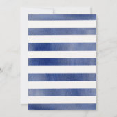 キュートウォーター色サーカスカーニバル子供の誕生日 招待状 (裏面)