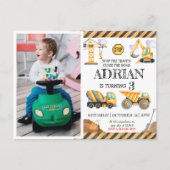 キュートウォーター色建築子供の誕生日 ポストカード (正面)