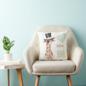 キュートウッドランドアニマルキリンハート名子供部屋 クッション (椅子)