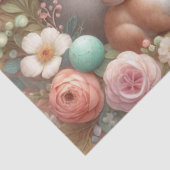 キュートウッドランドアニマルズフローラティッシュペーパー 薄葉紙 (詳細)