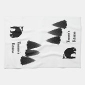 キュートウッドランドキッチン キッチンタオル (横)