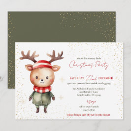キュートウッドランドトナディアクリスマス小妖精や小人 シーズンカード