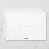 キュートウッドランドトナディアクリスマス小妖精や小人 シーズンカード (裏面)