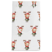 キュートウッドランドトナディアクリスマス小妖精や小人 スモールペーパーバッグ (正面)