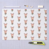 キュートウッドランドトナディアクリスマス小妖精や小人 薄葉紙 (クラフト)