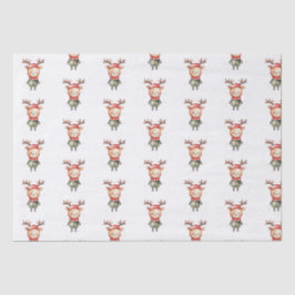 キュートウッドランドトナディアクリスマス小妖精や小人 薄葉紙