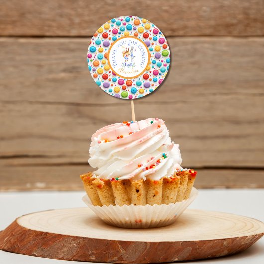 キュートウッドランドパーティーウサギ踊りザツイストクラス ラウンドシール