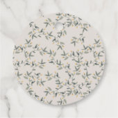 キュートウッドランドベビーライオンの葉Any Age誕生日 フェイバータグ (裏面)