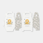 キュートウッドランドベビーライオンの葉Any Age誕生日 フェイバーボックス (折り畳みなし)