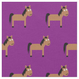 キュートウマキッドベビー子供部屋パープル ファブリック
