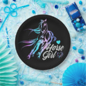 キュートウマースエストリアンブラックウェスタンパーティー ペーパープレート (パーティー)