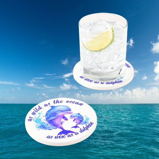 キュートウーターカラードルフィンズ引用文 | コースター