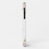 キュートエお洒落レファントピンク赤面フローラ Case-Mate iPhoneケース (裏面/左)