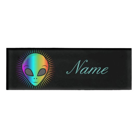 キュートエイリアンヘッドサンダー_コーブ 名札 (正面)