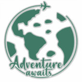 キュートエステティックトラベル引用文 シール (正面)