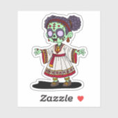 キュートエチオピアゾンビ シール (シート)