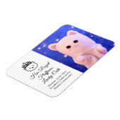 キュートエレガントスクリプトプロフェッショナルプ王室のルーシ マグネット (左側)