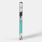 キュートエレガントフローラモノグラムイニシャル Case-Mate iPhoneケース (裏面 / 右)