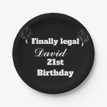 キュートエレガントブラック最終的に法的な21歳の誕生日