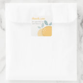 キュートエレガントレモンフルーティはっきりしたお願い申し上げ スクエアシール (バッグ)