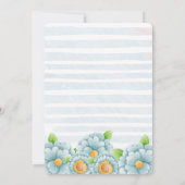 キュートエレファントボーイ2nd誕生日パーティの招待状 招待状 (裏面)