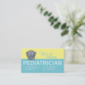 キュートエレファント小児科アポイントメントカード 予約カード (スタンド正面)