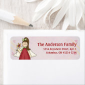 キュートエンジェルアンティクスエンジェルガールd1住所 シール (インサイチュ)