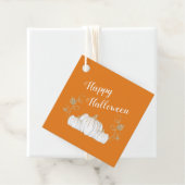 キュートオレンジカボチャハッピーハローウィン フェイバータグ (インサイチュ)