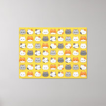 キュートオレンジキャット顔