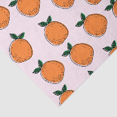 キュートオレンジティッシュペーパー 薄葉紙 (詳細)