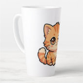 キュートオレンジテブby子猫ラテマグ カフェラテマグ (左アングル)