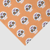 キュートオレンジハロウィーンシュガースカル 薄葉紙 (詳細)