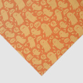 キュートオレンジ幽霊たちハロウィーン 薄葉紙 (詳細)