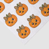 キュートオレンジ リトルパンプキン ハロウィン 名前入れ 薄葉紙 (詳細)