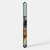 キュートオーストラリアアニマルコアラベア名前をカスタムする iPhoneケース (右側面)