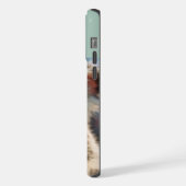 キュートオーストラリアアニマルコアラベア名前をカスタムする iPhoneケース (左側面)