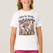 キュートカウのヒップ Tシャツ (正面)