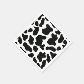 キュートカウハイド誕生日 スタンダードカクテルナプキン (角)