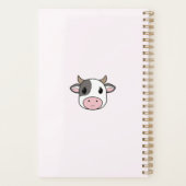 キュートカウピンクプランナー プランナー手帳 (裏面)